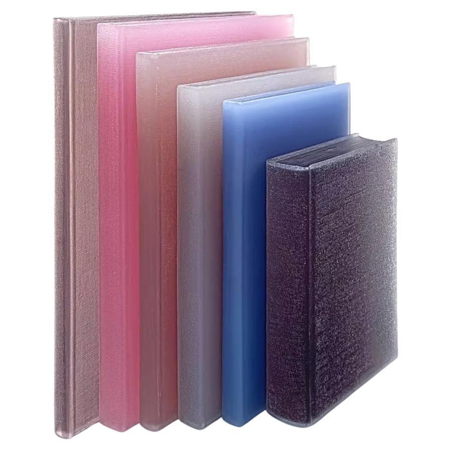 Lot de 6 livres décoratifs Ghost Writer en résine moulée par Creators of Objects en vente