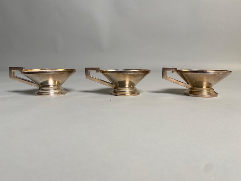 Lot 6 Fourchettes Argentées – Gio Ponti Pour Arthur Krupp – Milan 1920-49