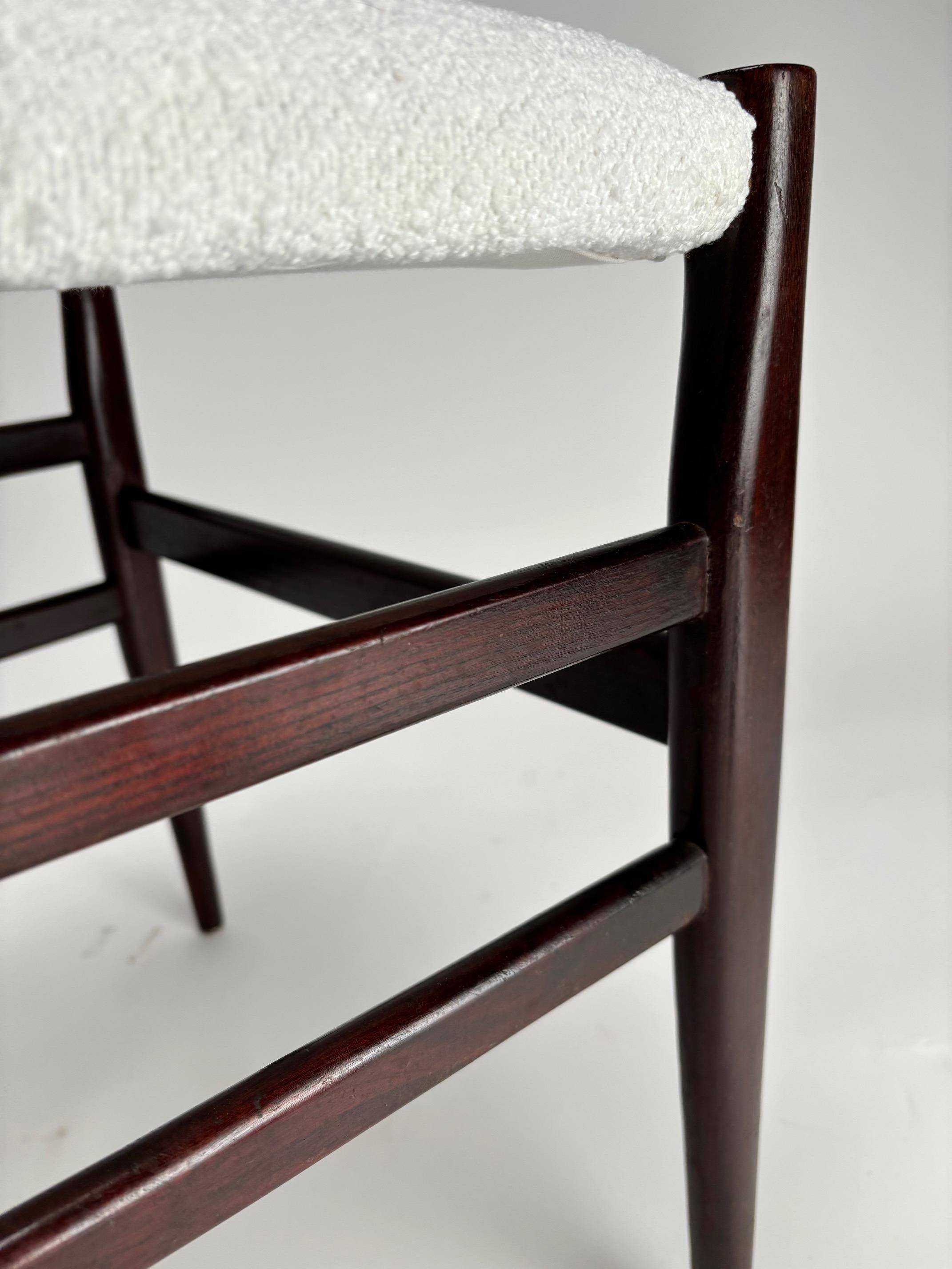 Set of 6 Gio Ponti Leggera Model 646 Dining Chairs for Cassina, Italy, 1950s For Sale 2