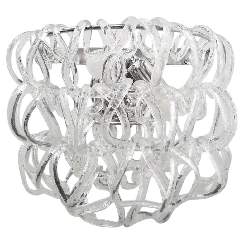 Set of 6 Giogali Sconces by Mangiarotti For Sale