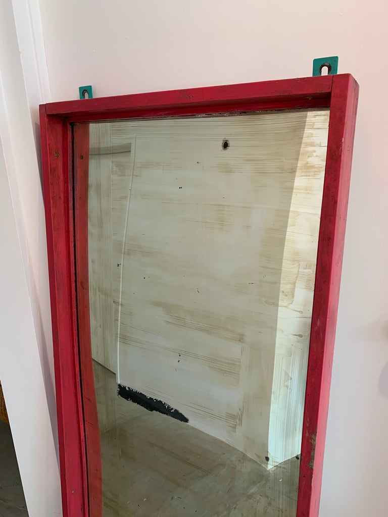 Set of 6 Glass Carnival Mirrors at 1stDibs