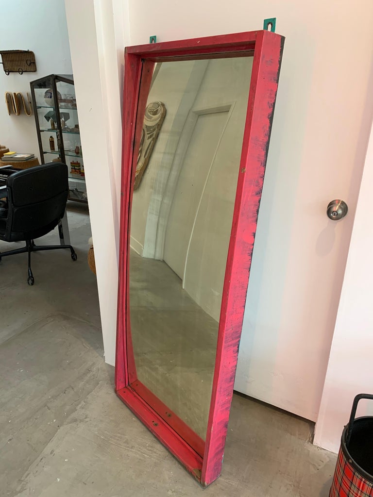 Set of 6 Glass Carnival Mirrors at 1stDibs