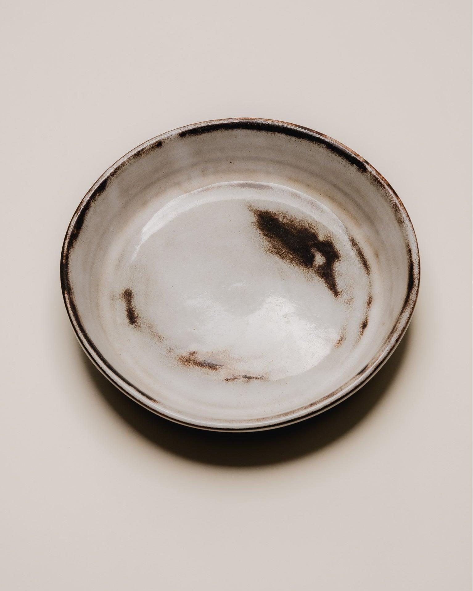 European Set of 6 Glazed Ceramic Plates, Gérard Hoffman, 1970s For Sale