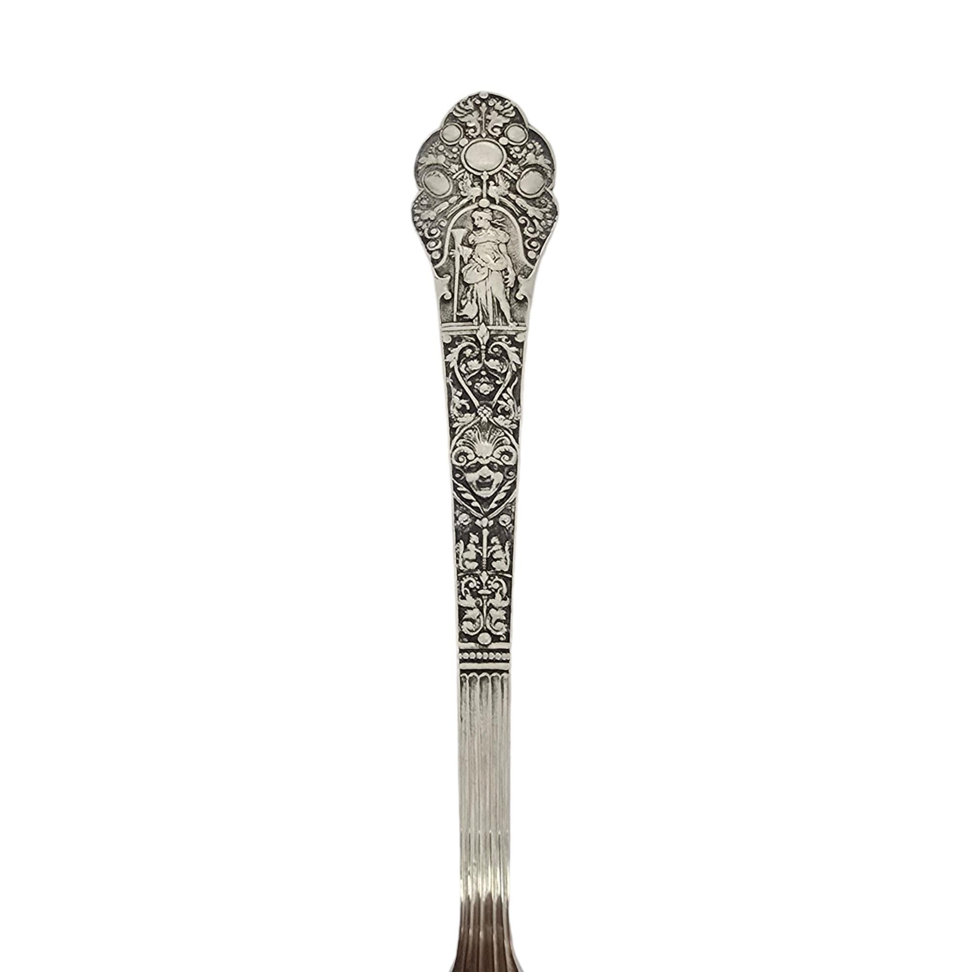 da uomo o donna Set di 6 cucchiai da portata Gorham Medici Old Sterling Silver Mono 8 3/8