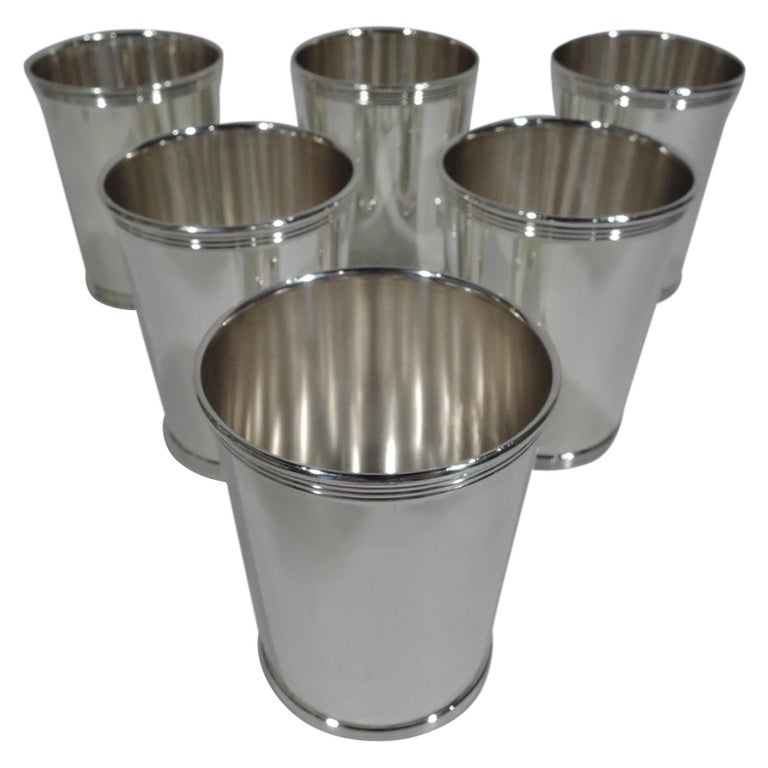 Set of 6 Gorham Newport Sterling Silver Mint Juleps For Sale at 1stDibs