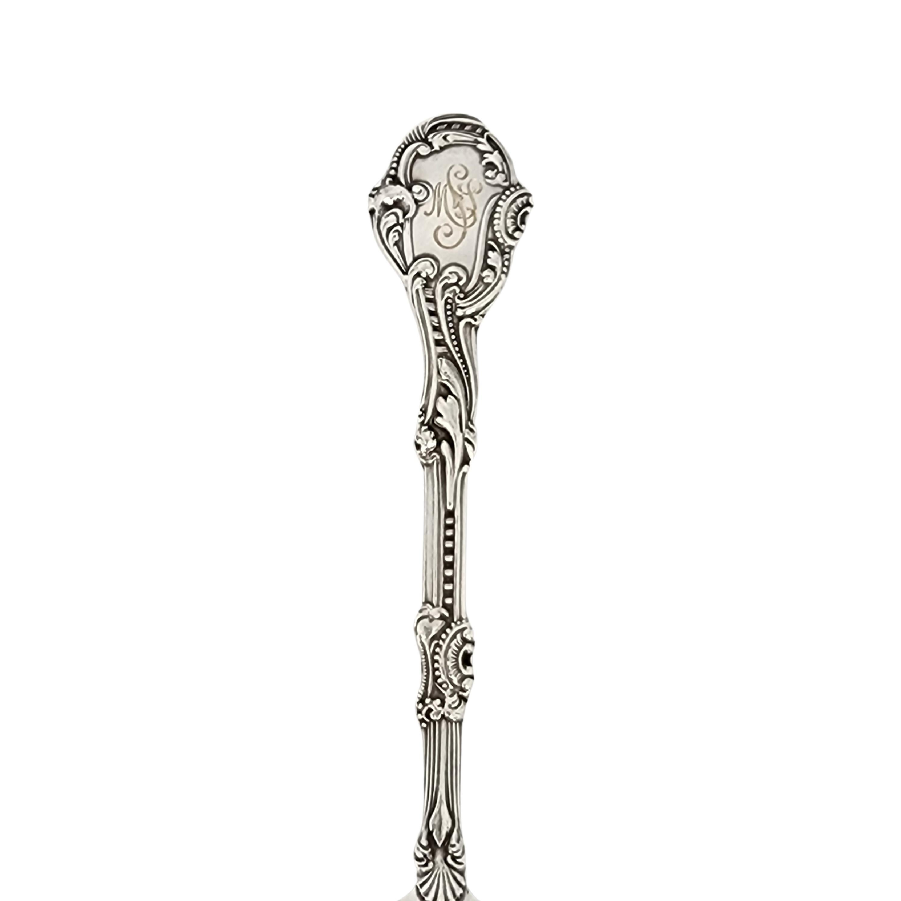 Set of 6 Gorham Versailles Sterling Silver Demitasse Spoons 4 3/8