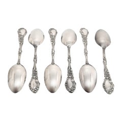 Set of 6 Gorham Versailles Sterling Silver Teaspoons