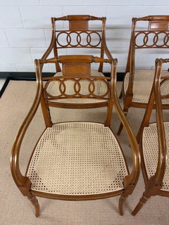 Set of 6 Governor Alston Arm Chairs From Baker