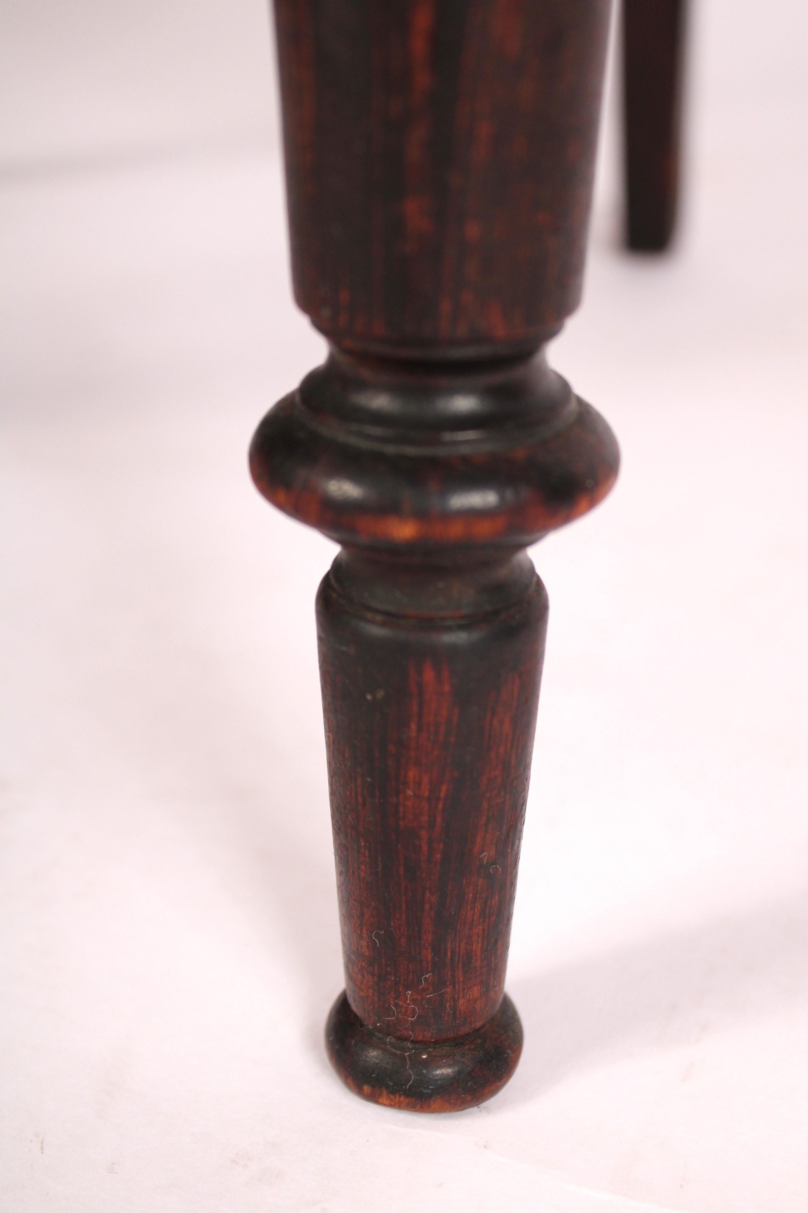 Set of 6 William IV Grain Painted Rosewood Dining Room Chairs For Sale 4