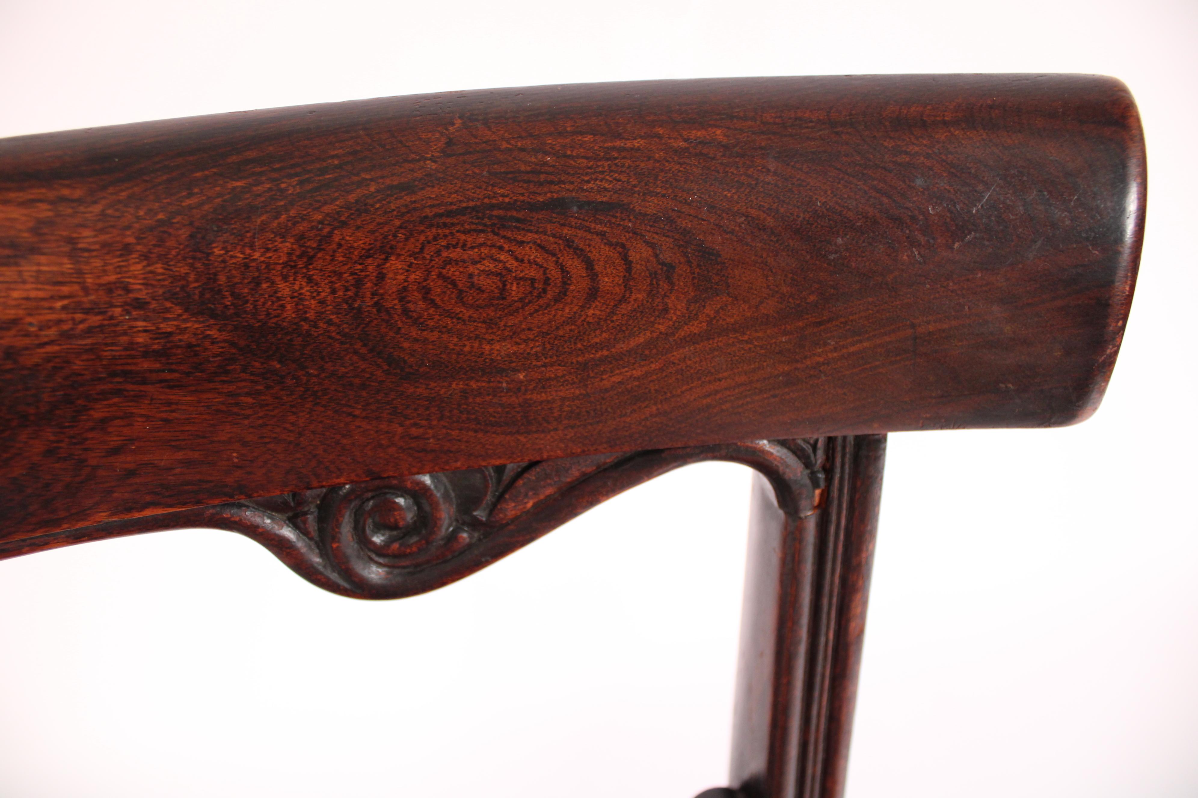Set of 6 William IV Grain Painted Rosewood Dining Room Chairs For Sale 6