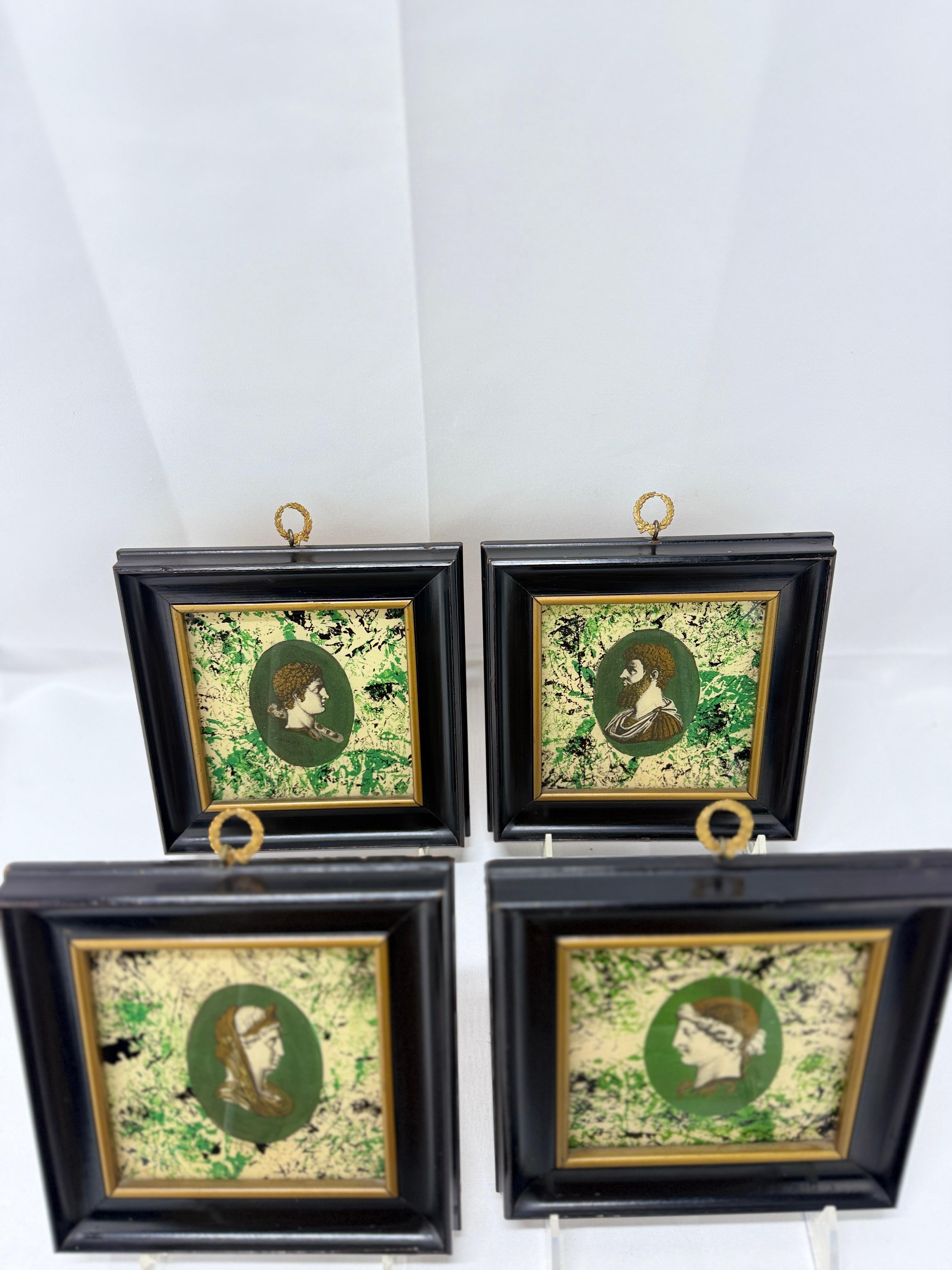 Lote de 6, Bustos Retrato Neoclásico Estilo Grand Tour Percha de Ormolu en Bueno Estado en Atlanta, GA