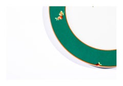 Set de 6 Verde, Le Cirque N.Y. Plato de ensalada personalizado Bernardaud Limoges