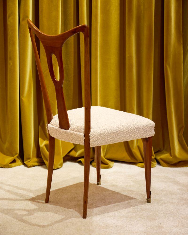 Mid-Century Modern Set of 6 Guglielmo Ulrich very rare chairs en vente