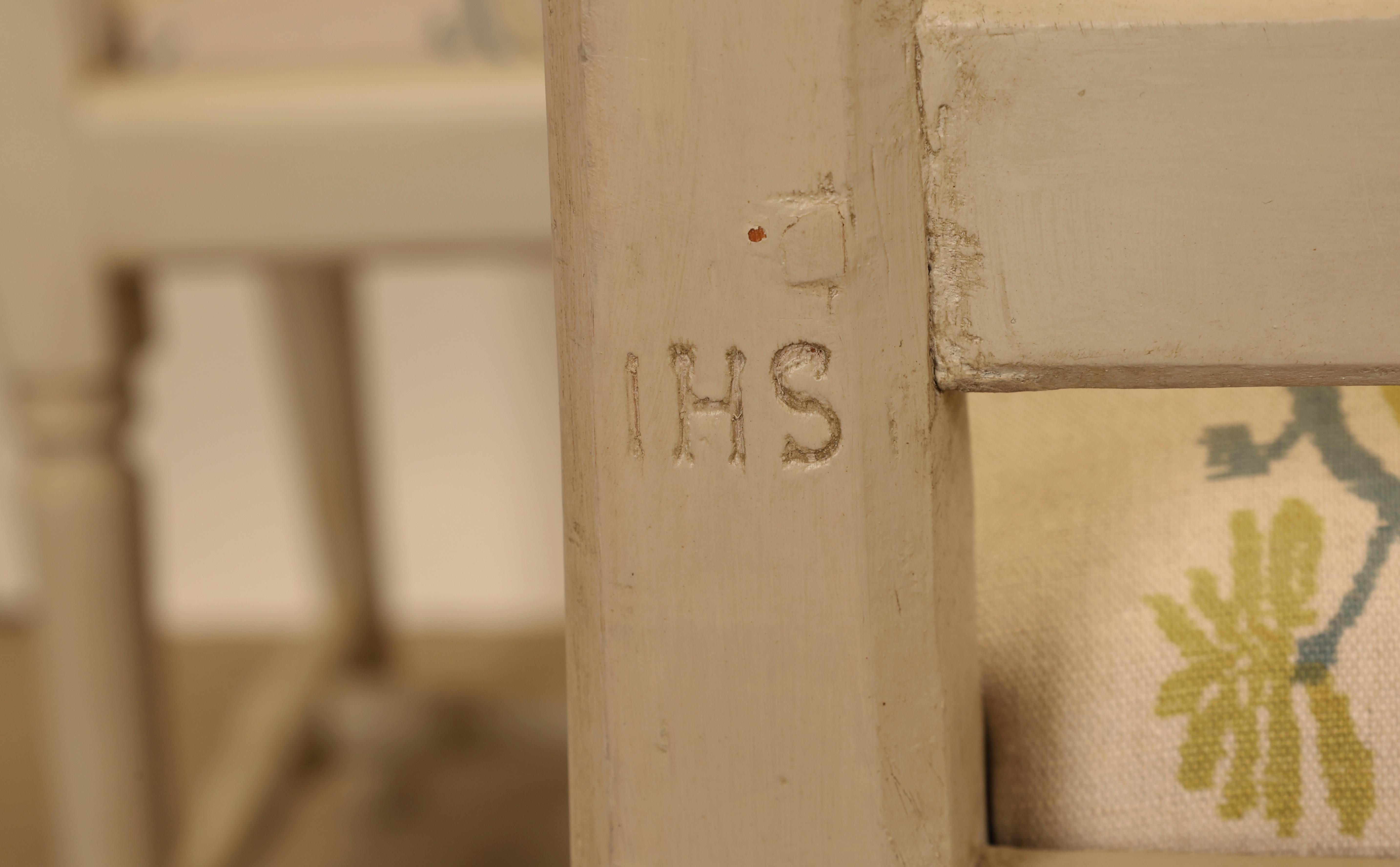 Set of 6 Gustavian Chairs, 18th Century For Sale 1