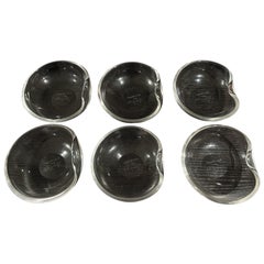 Ensemble de 6 plats imprimés à la main Elsa Peretti pour Tiffany & Company