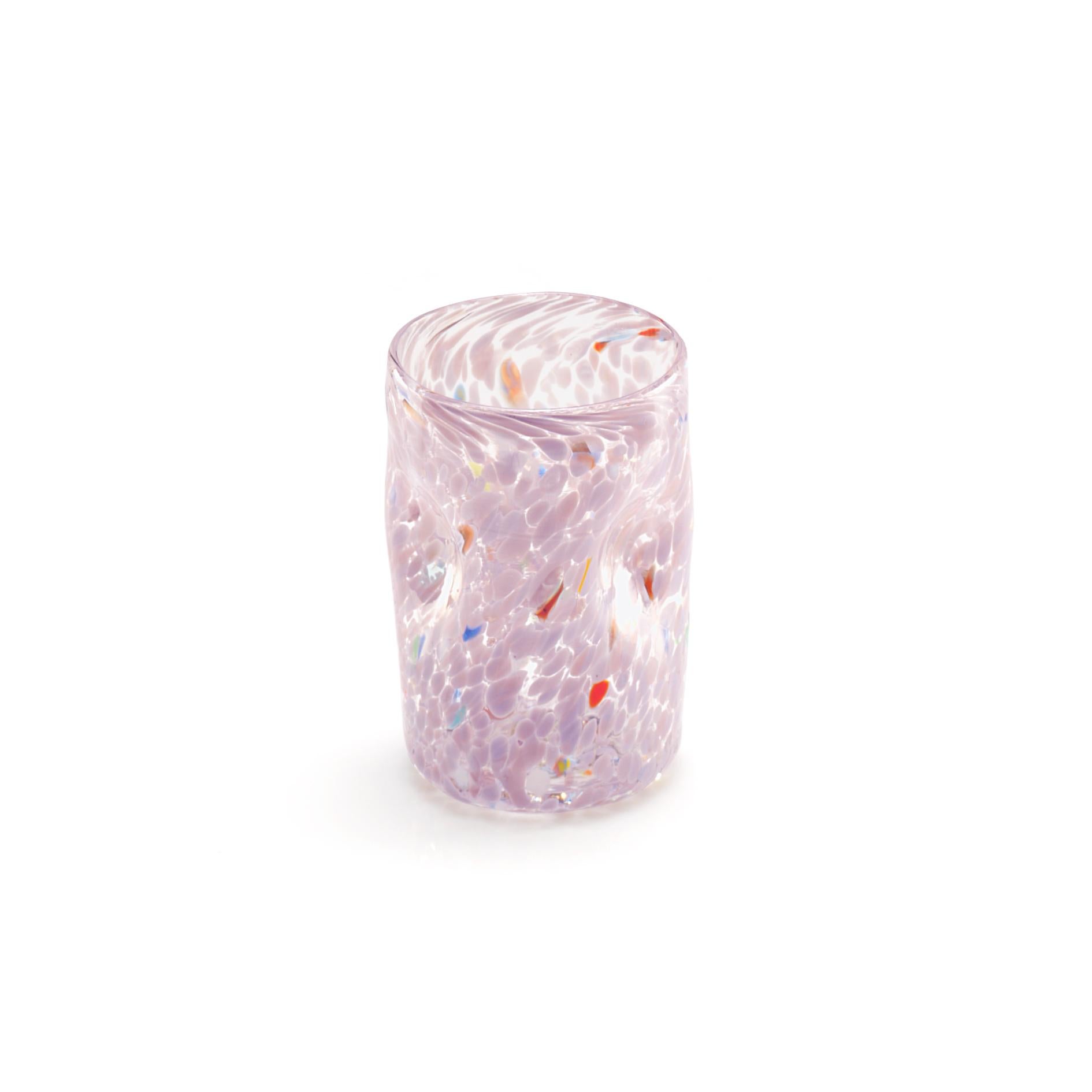 Set of 6 Handmade Unique Goto Murano Drinking Glasses For Sale 9