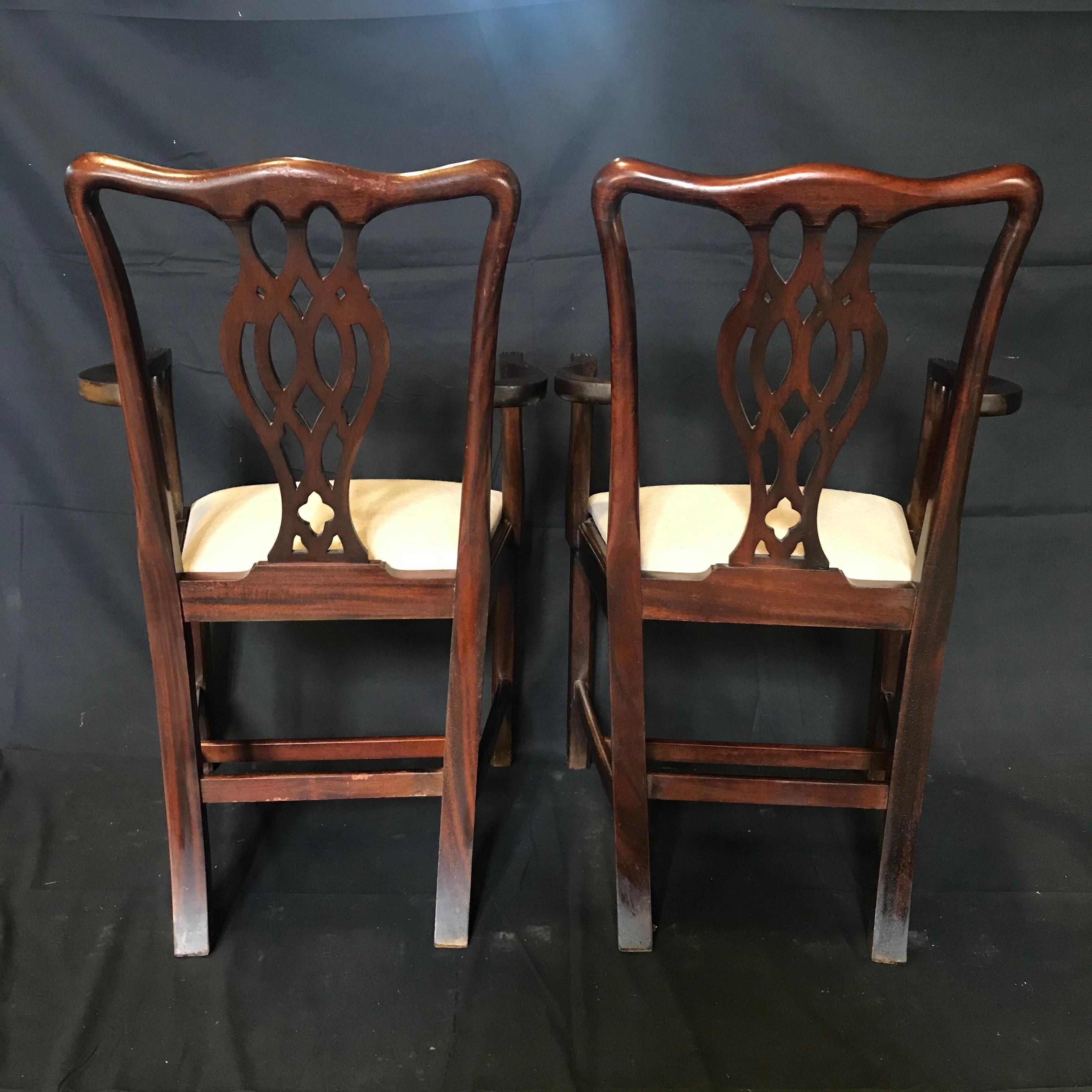 english style dining chairs