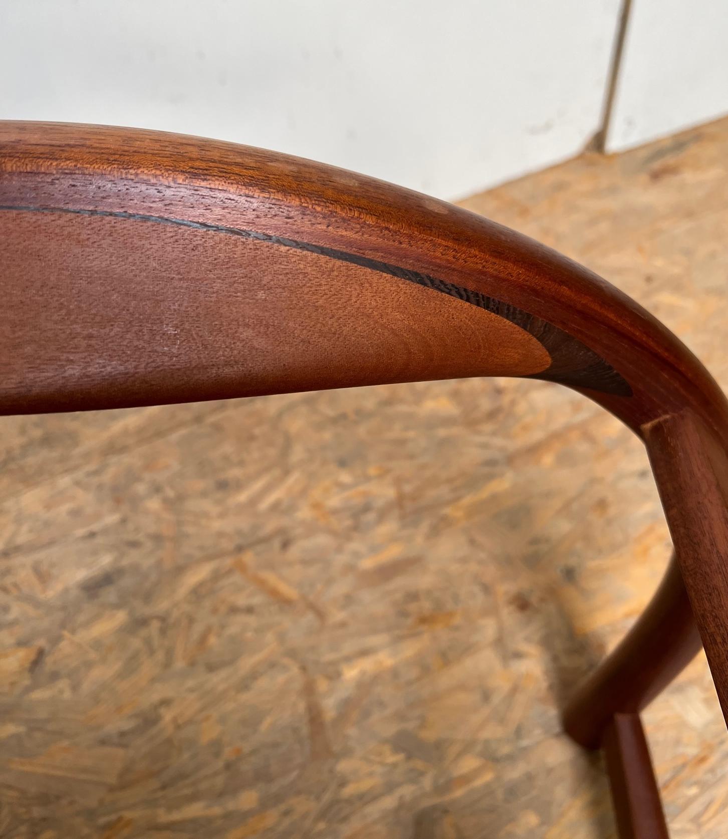 Set of 6 Hans J. Wegner PP 203 Armchair Dining Chair by PP Mobler In Good Condition In Aachen, NW