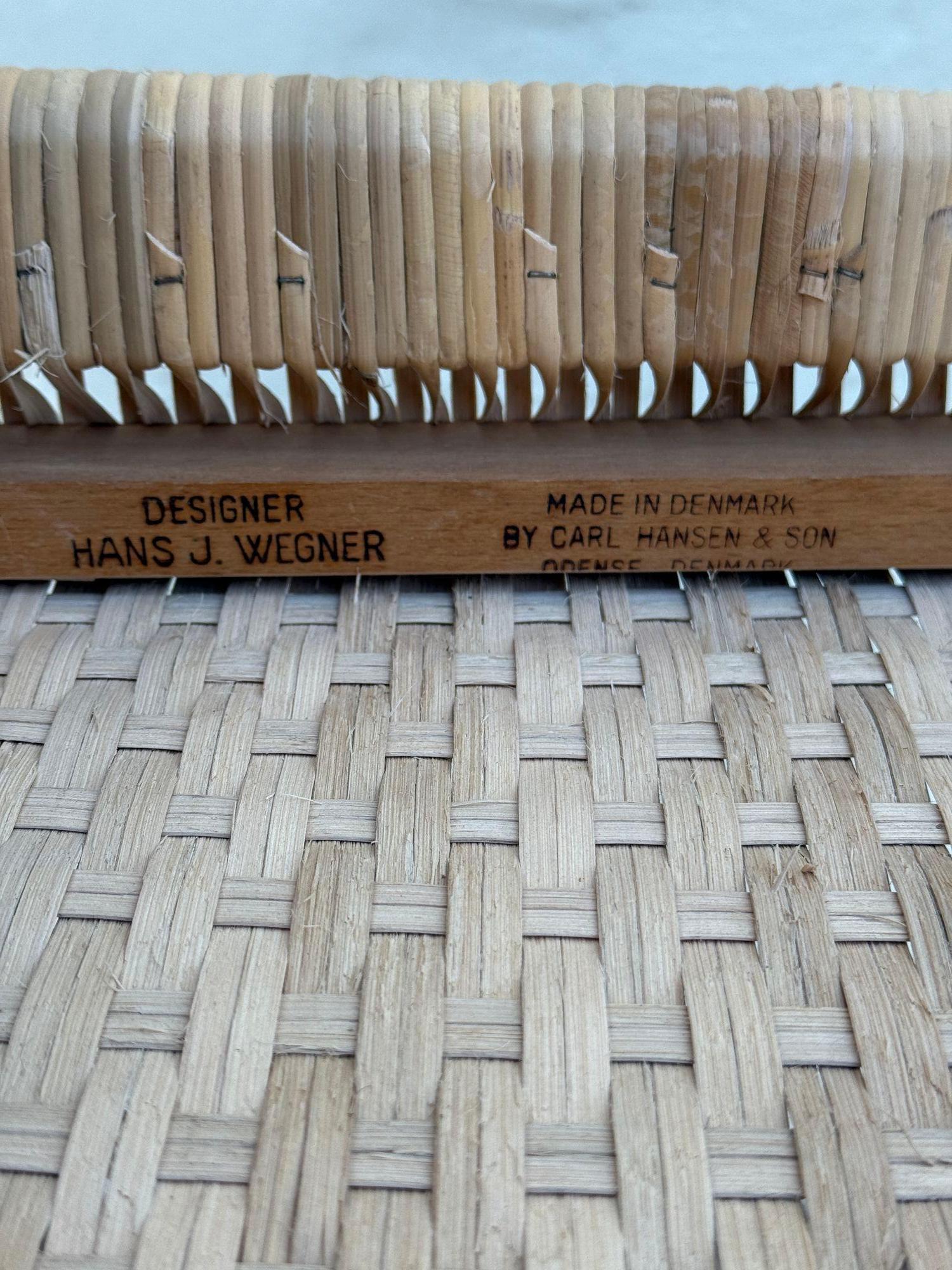 Set di 6 sedie da pranzo Hans Wegner CH 23 in vendita 3