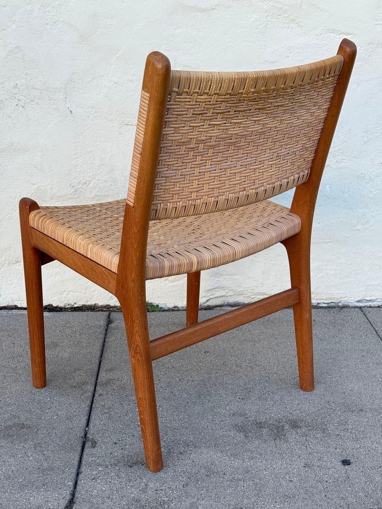 Danese Set di 6 sedie da pranzo Hans Wegner CH-31 in vendita