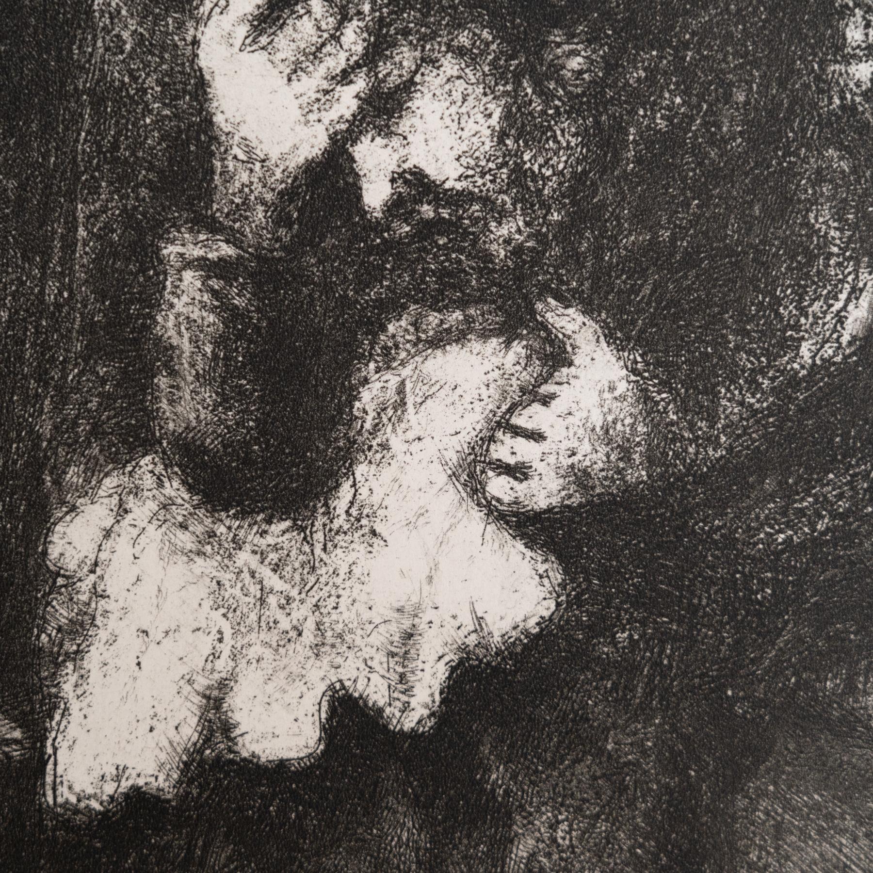 Conjunto de 6 grabados en heliograbado de Marc Chagall de su icónica serie bíblica en venta 10