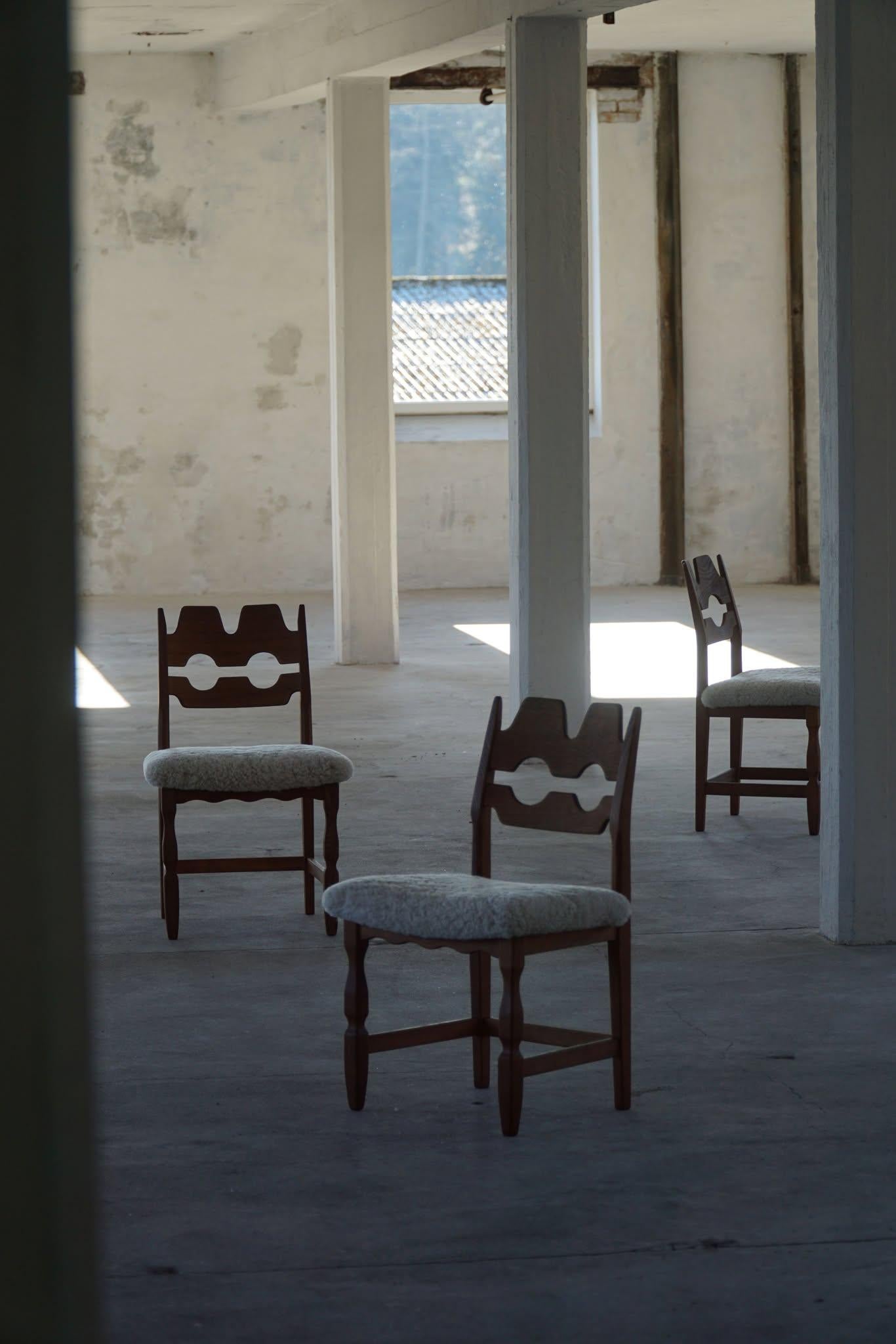 Baroque Ensemble de 6 chaises 