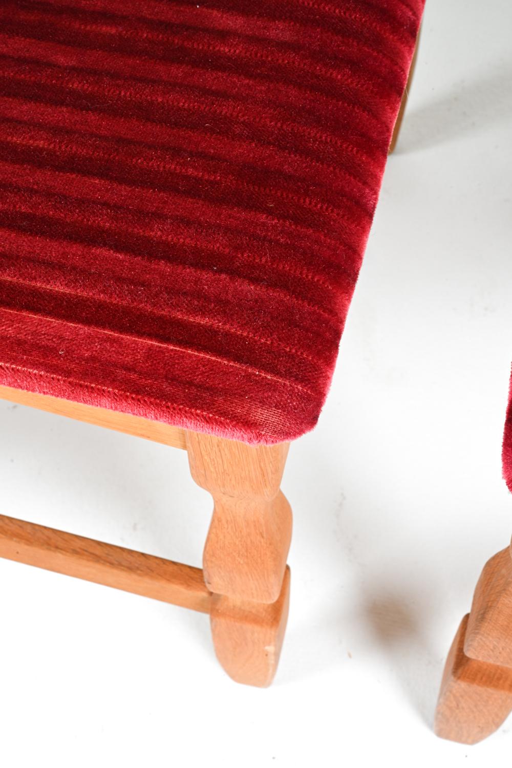Set of '6' Henning Kjærnulf Razorblade Dining Chairs, c. 1960's 10