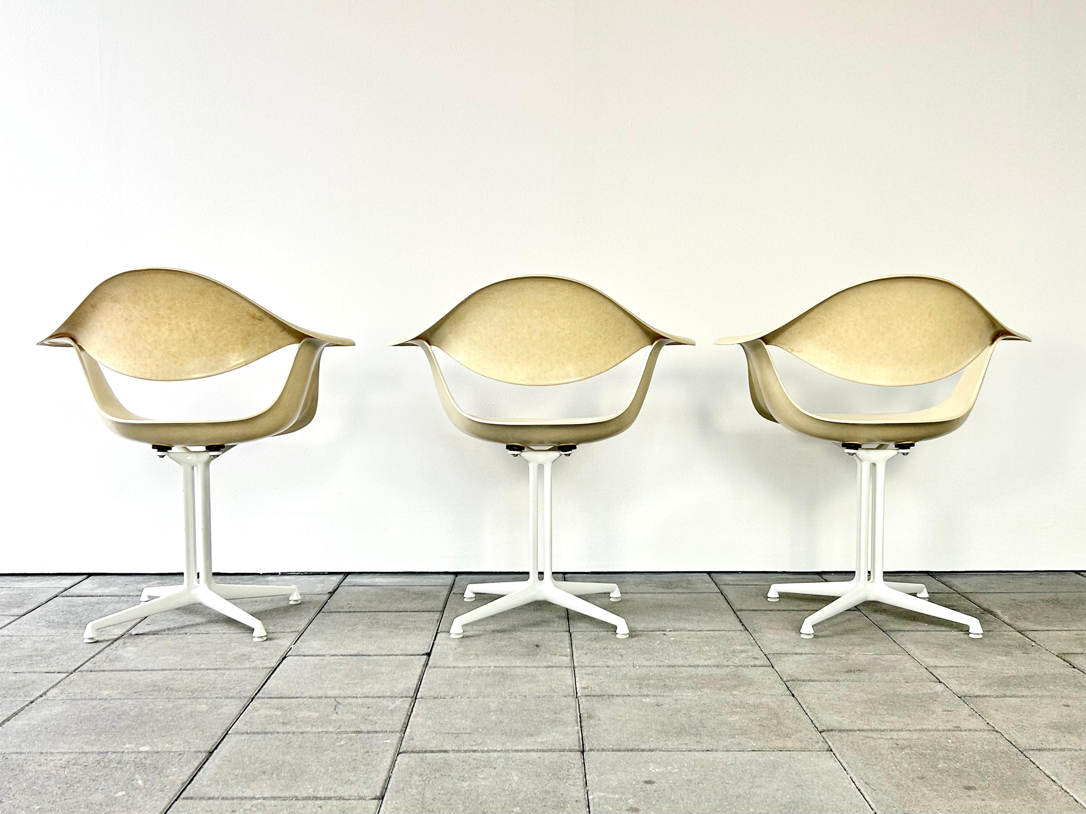 Set of 6 Herman Miller DAF Chairs Designed by George Nelson in 1958 For Sale 5