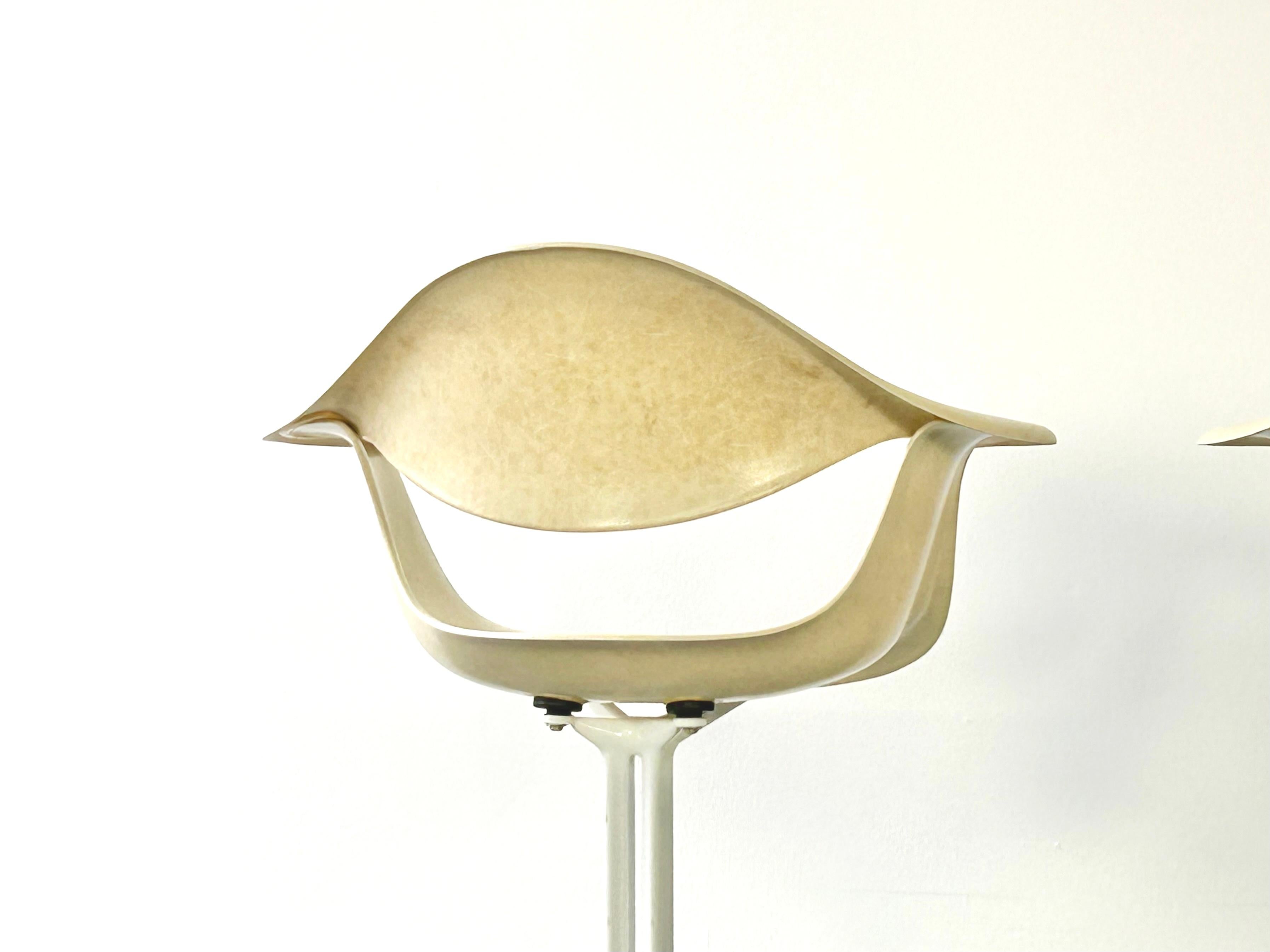 Ensemble de 6 chaises DAF d'Herman Miller conçues par George Nelson en 1958 en vente 1
