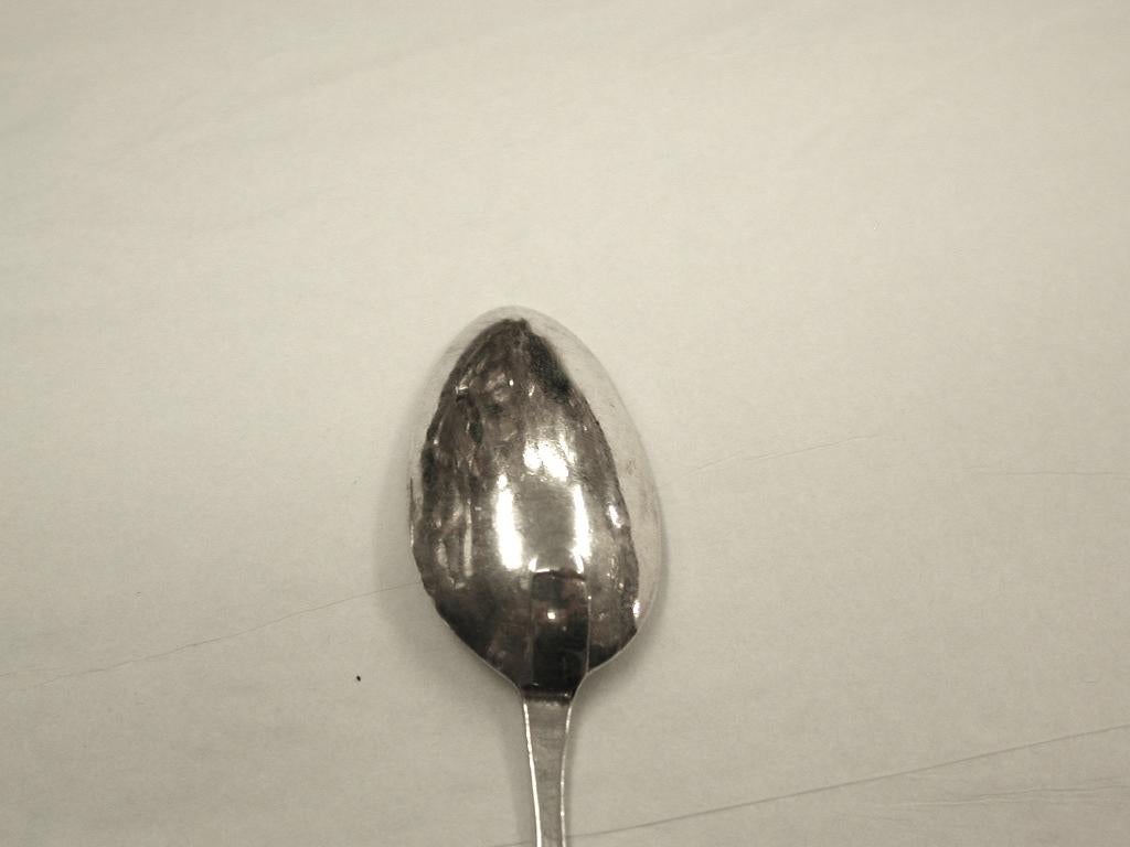 Sterling Silver Set of 6 Hester Bateman Silver Old English Teaspoons, Dated 1784, London