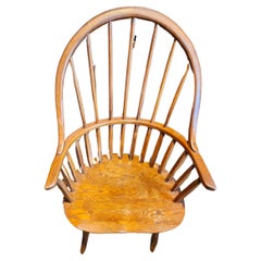 Set of 6 Hickory Dining Armchairs by Hunt Country Furniture Adirondack