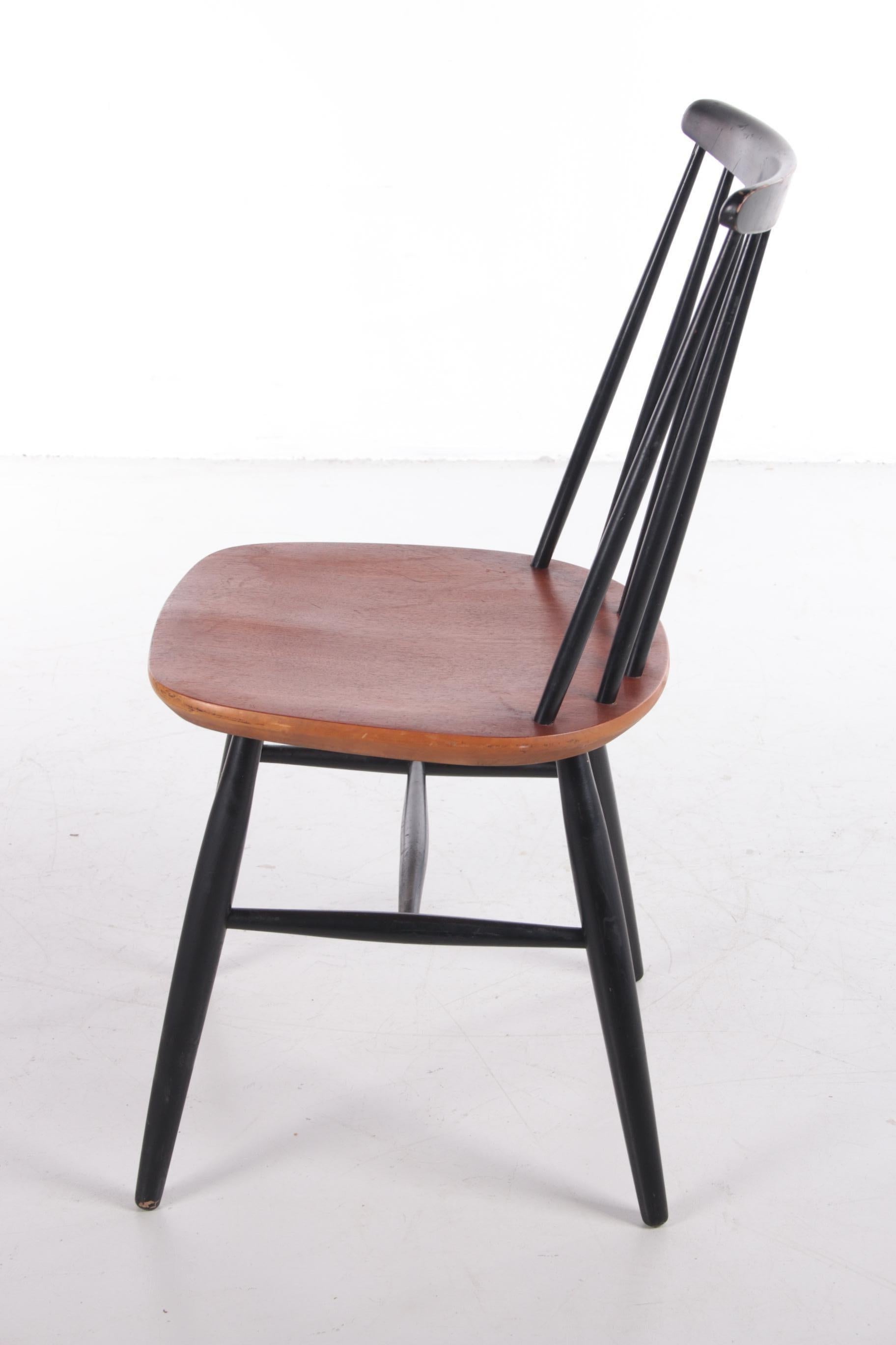 Set of 6 Ilmari Tapiovaara Dining Table Chairs Model Fanett, 1965 6
