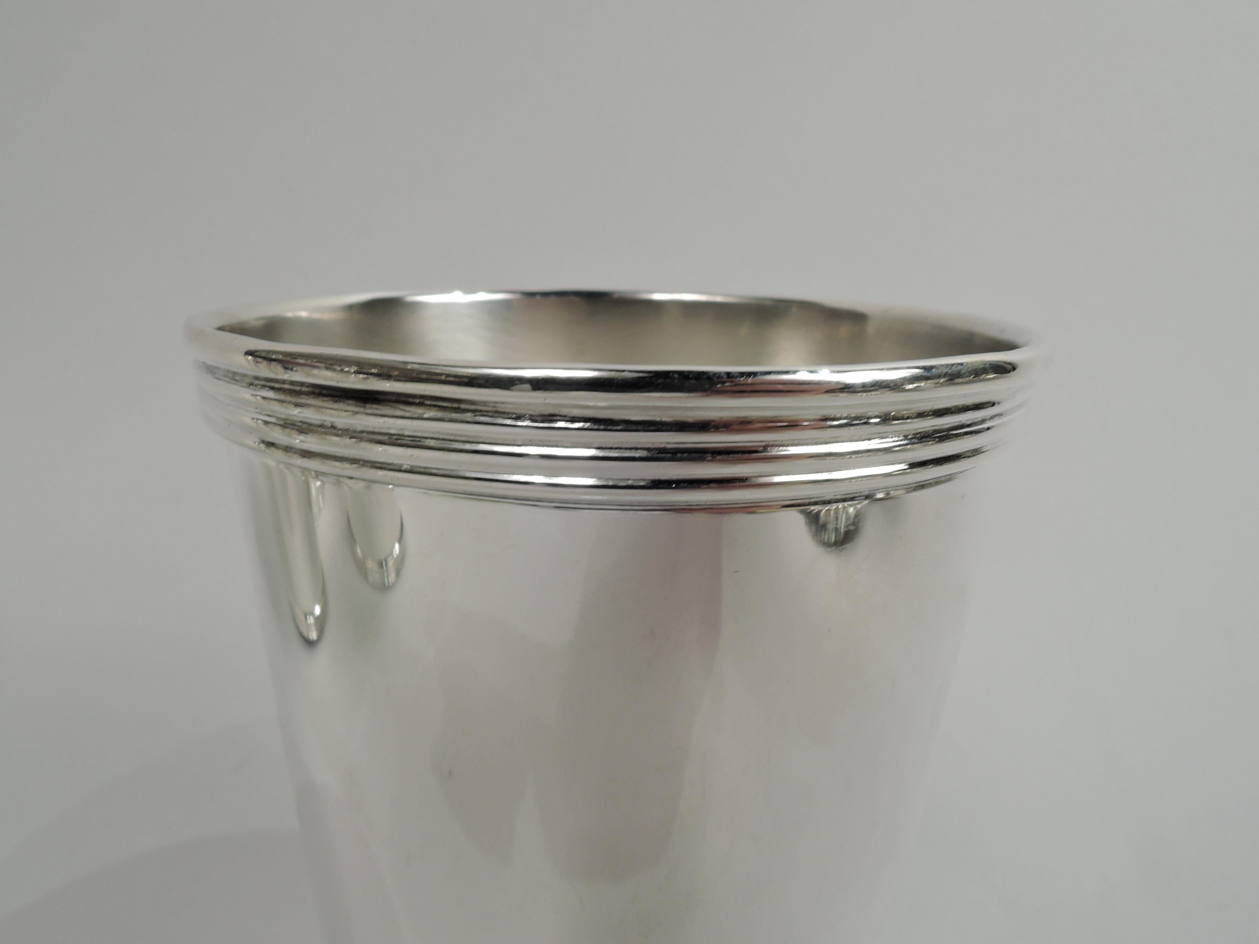 Set of 6 International American Sterling Silver Mint Juleps In Good Condition In New York, NY