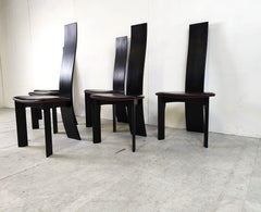 Ensemble de 6 chaises de salle à manger Iris de Rob & Dries van den Berghe pour Tranekaer, années 1990