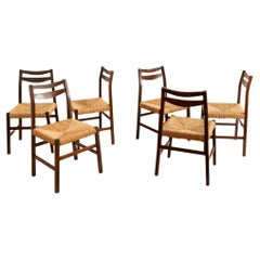 Set di 6 sedie italiane - Anni '60