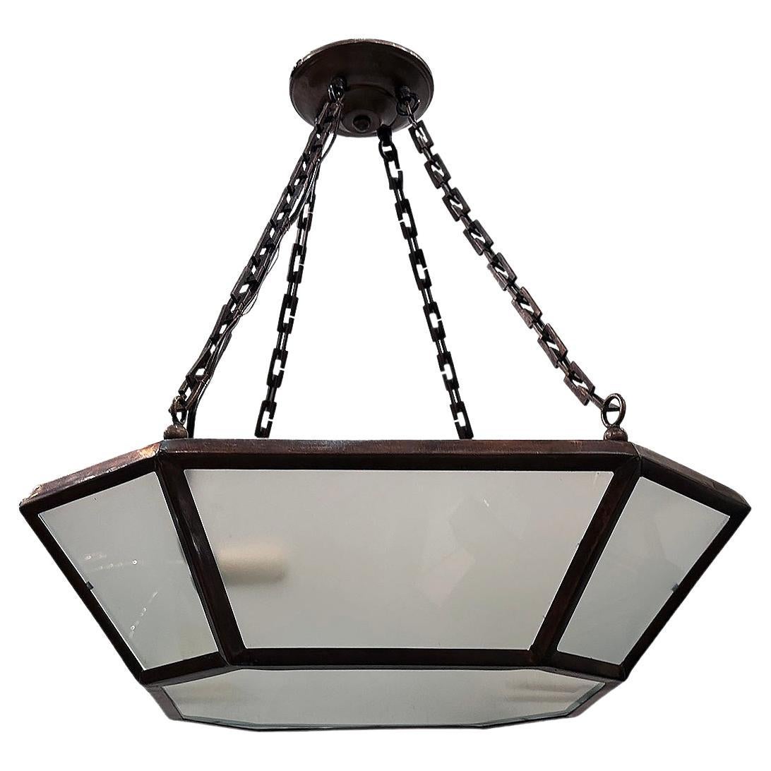 Ensemble de 6 luminaires italiens, vendus à l'unité