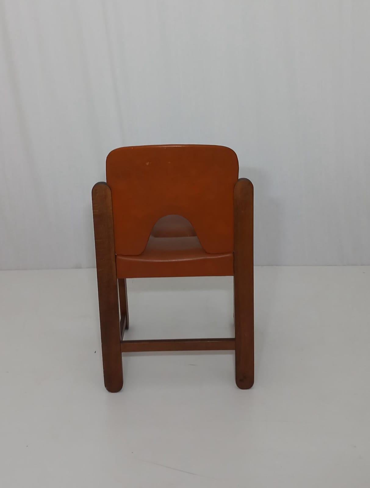 Mid-20th Century Ensemble de 6 chaises italiennes du milieu du siècle, années 60 en vente