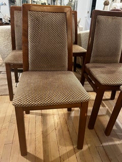 Set of 6 Italian Mid Century Modern Dining Chairs