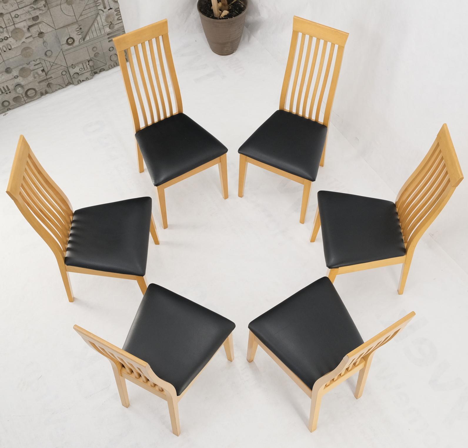 blond wood dining chairs