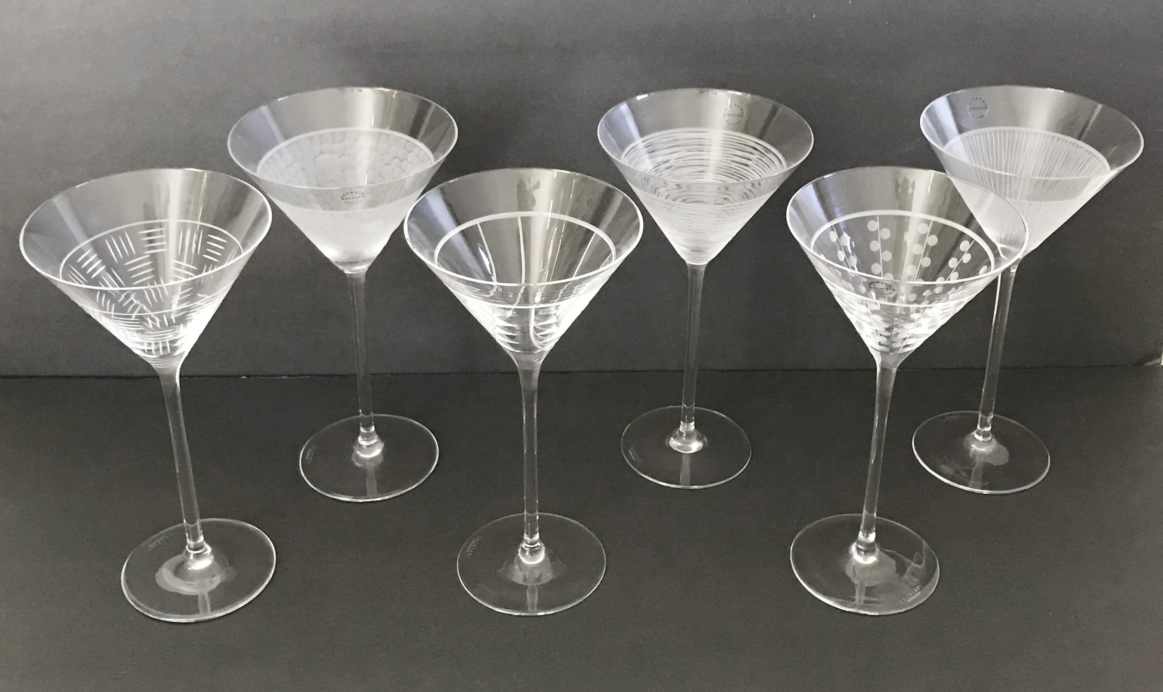 italian martini glasses