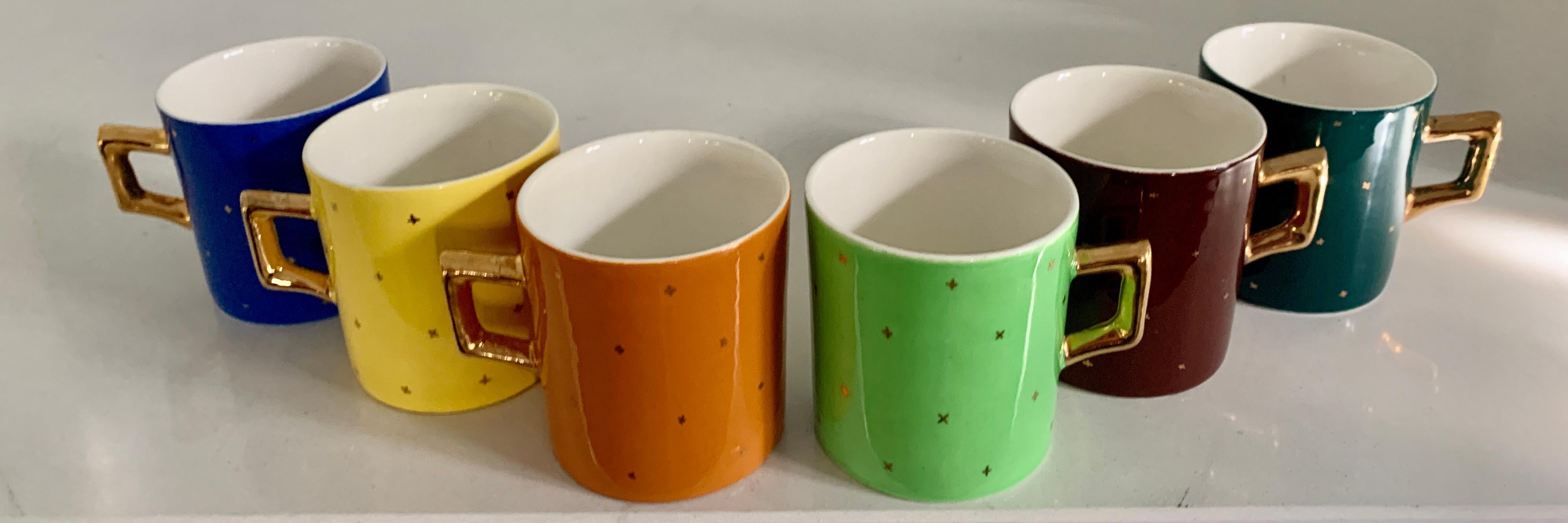 vintage italian coffee cups