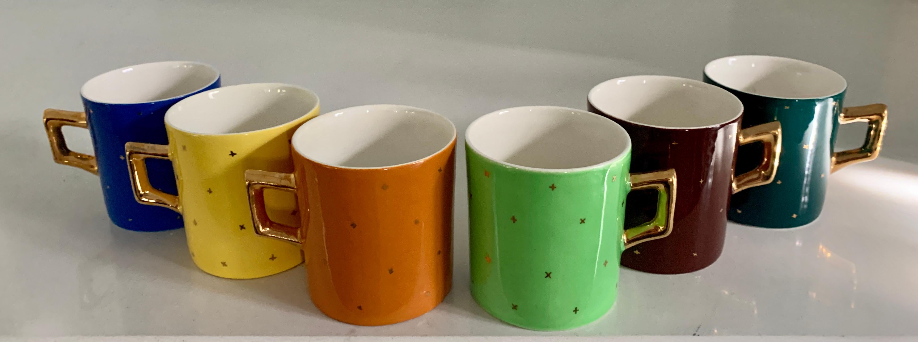 vintage italian espresso cups
