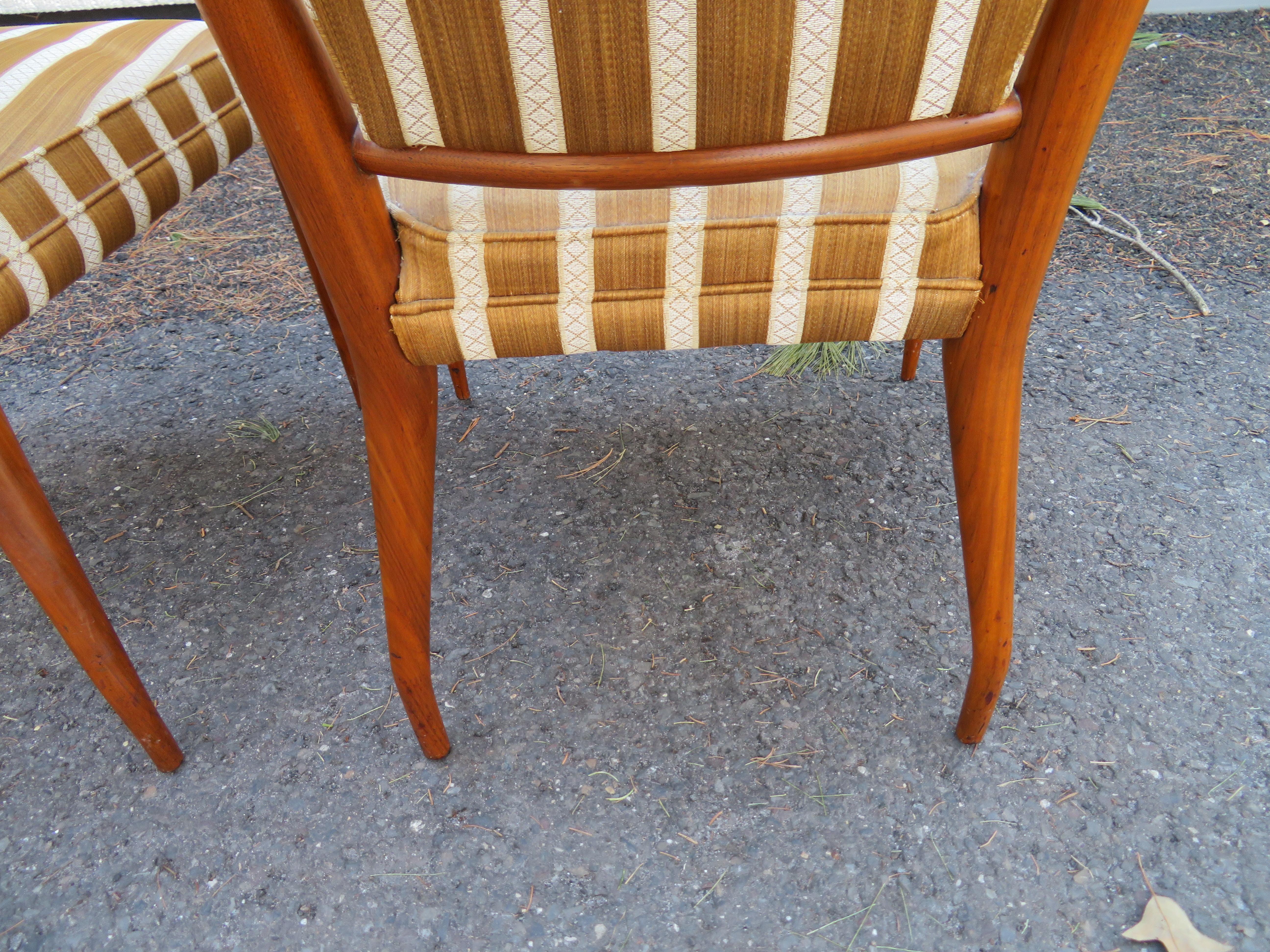 Set of 6 J. Stuart Clingman Dining Chairs for Widdicomb Mid-Century Modern For Sale 8