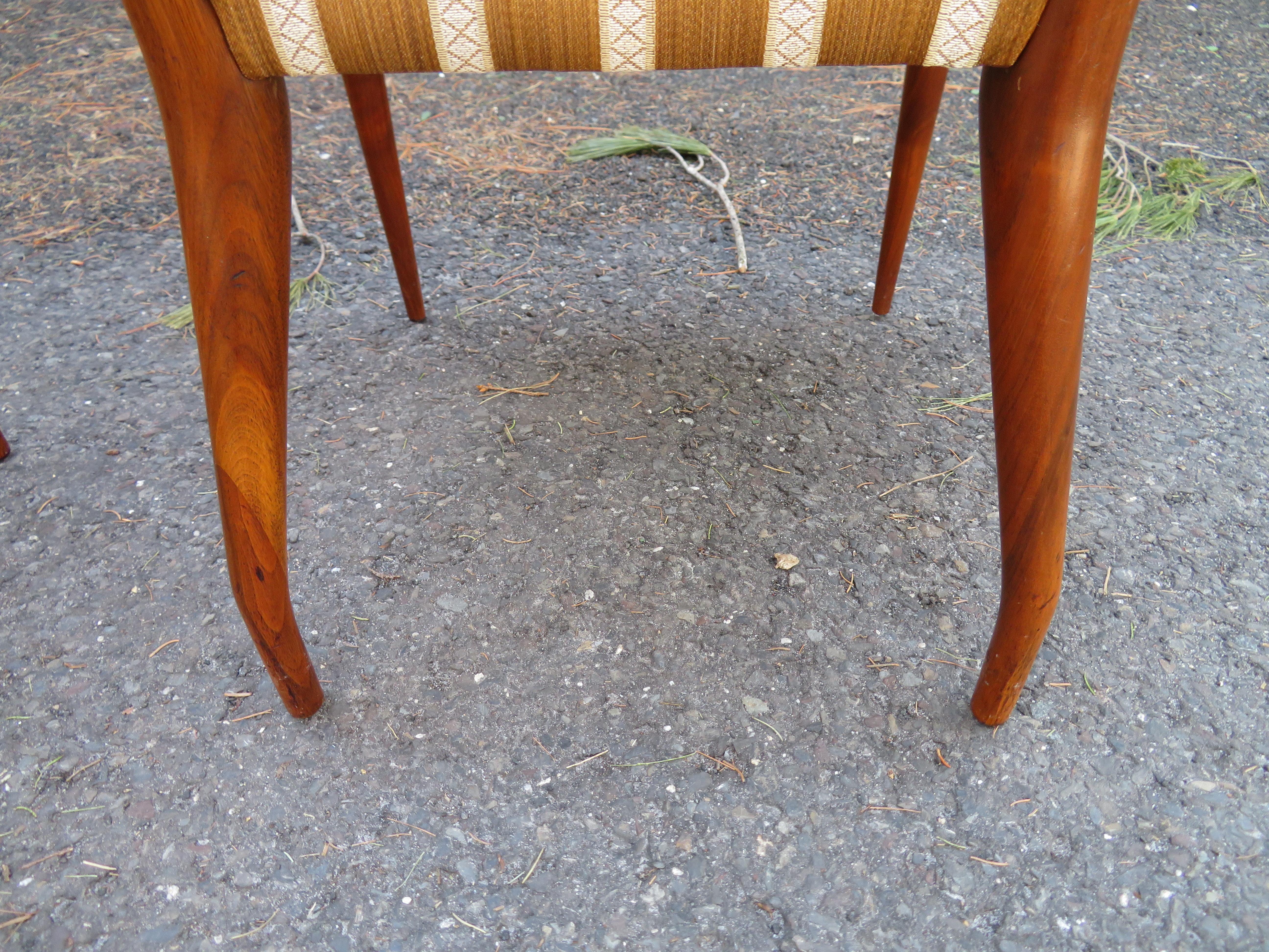 Set of 6 J. Stuart Clingman Dining Chairs for Widdicomb Mid-Century Modern For Sale 2
