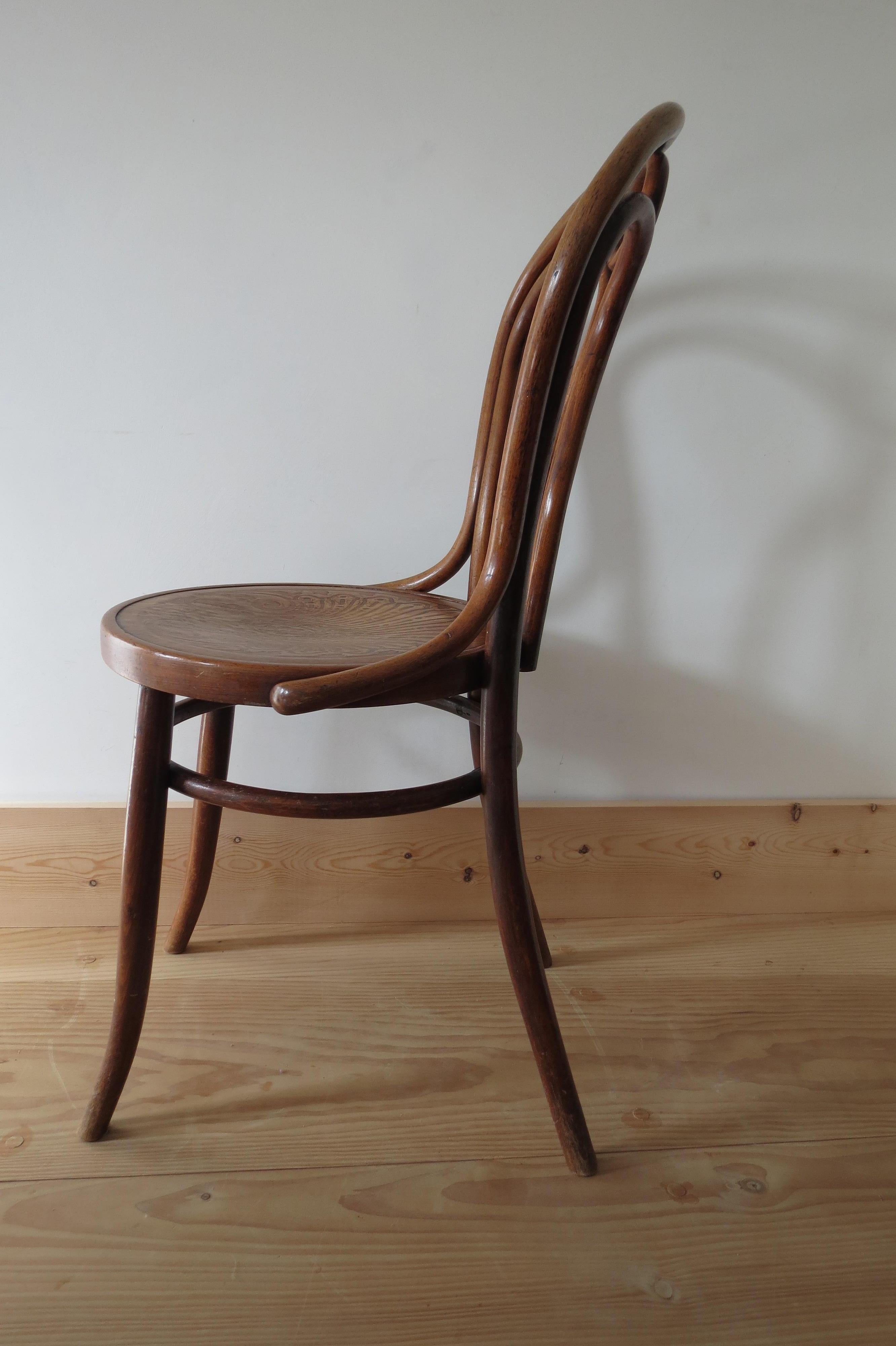 Set of 6 Jacob and Joseph Kohn, Austrian Dining chairs No 36 6