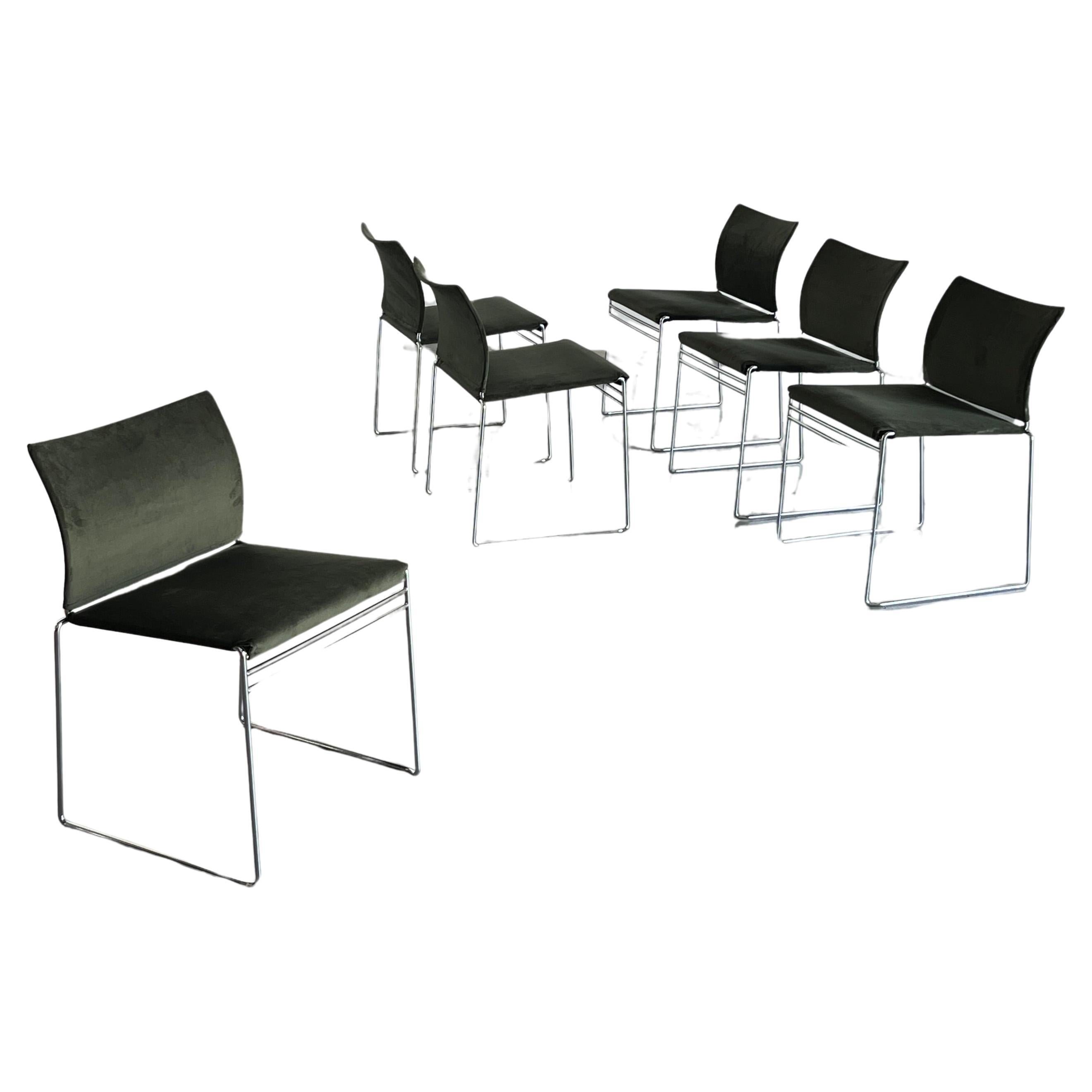Set of 6 Jano Chairs by Kazuhide Takahama for Simon Gavina, 1970s