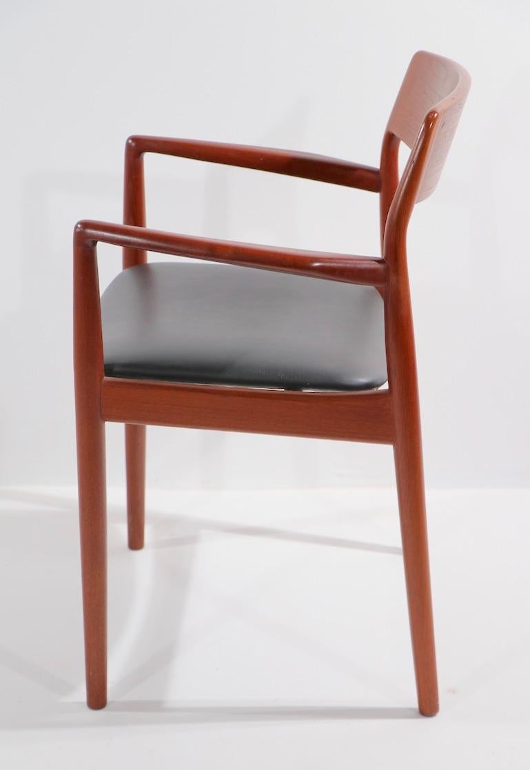 Set of 6 JL Moller Danish Modern Dining Chairs 7