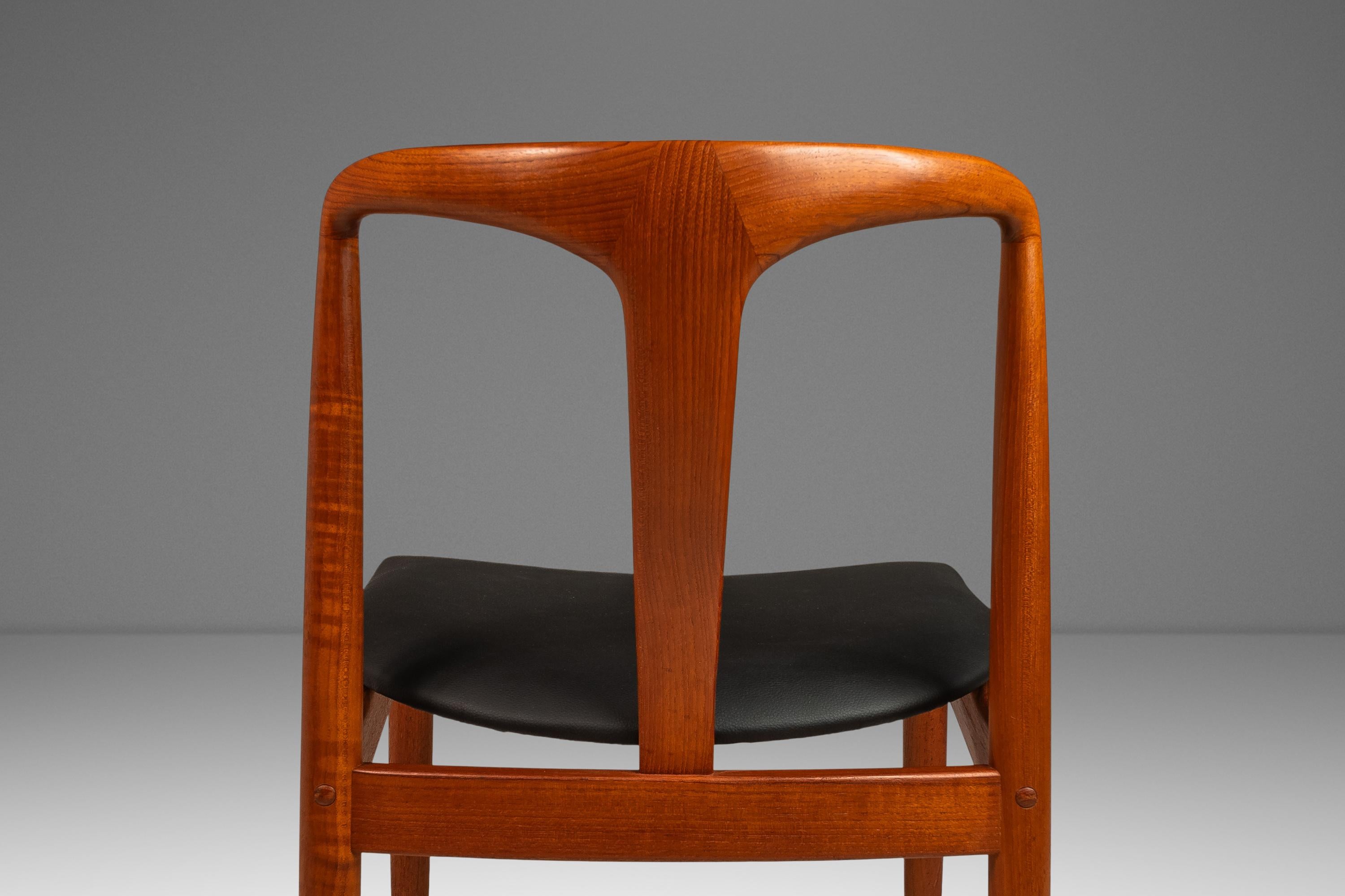 Ensemble de 6 pièces  Chaises 'Juliane', Johannes Andersen, Uldum Møbelfabrik, Danemark, années 1960 en vente 4