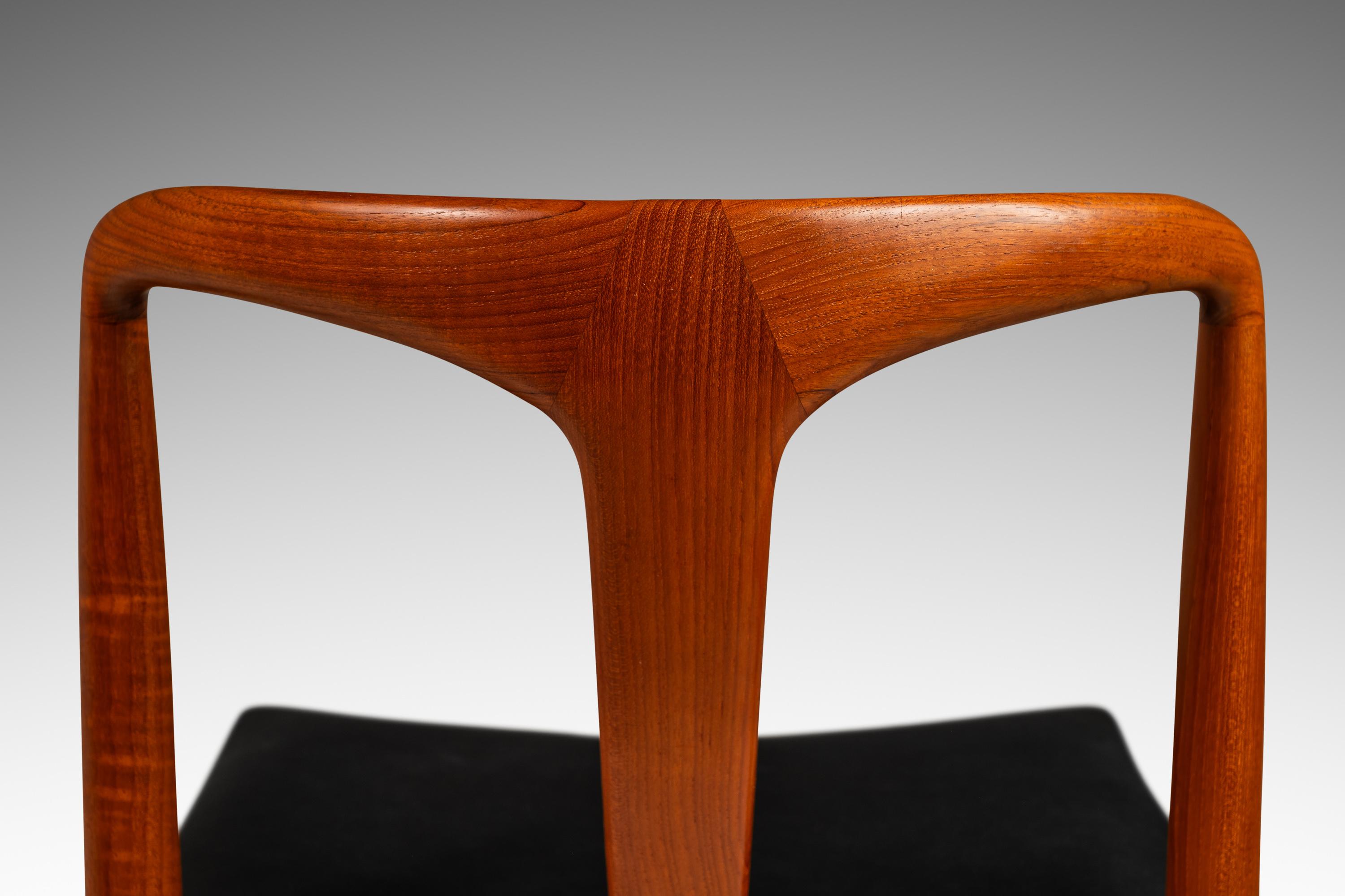 Ensemble de 6 pièces  Chaises 'Juliane', Johannes Andersen, Uldum Møbelfabrik, Danemark, années 1960 en vente 6