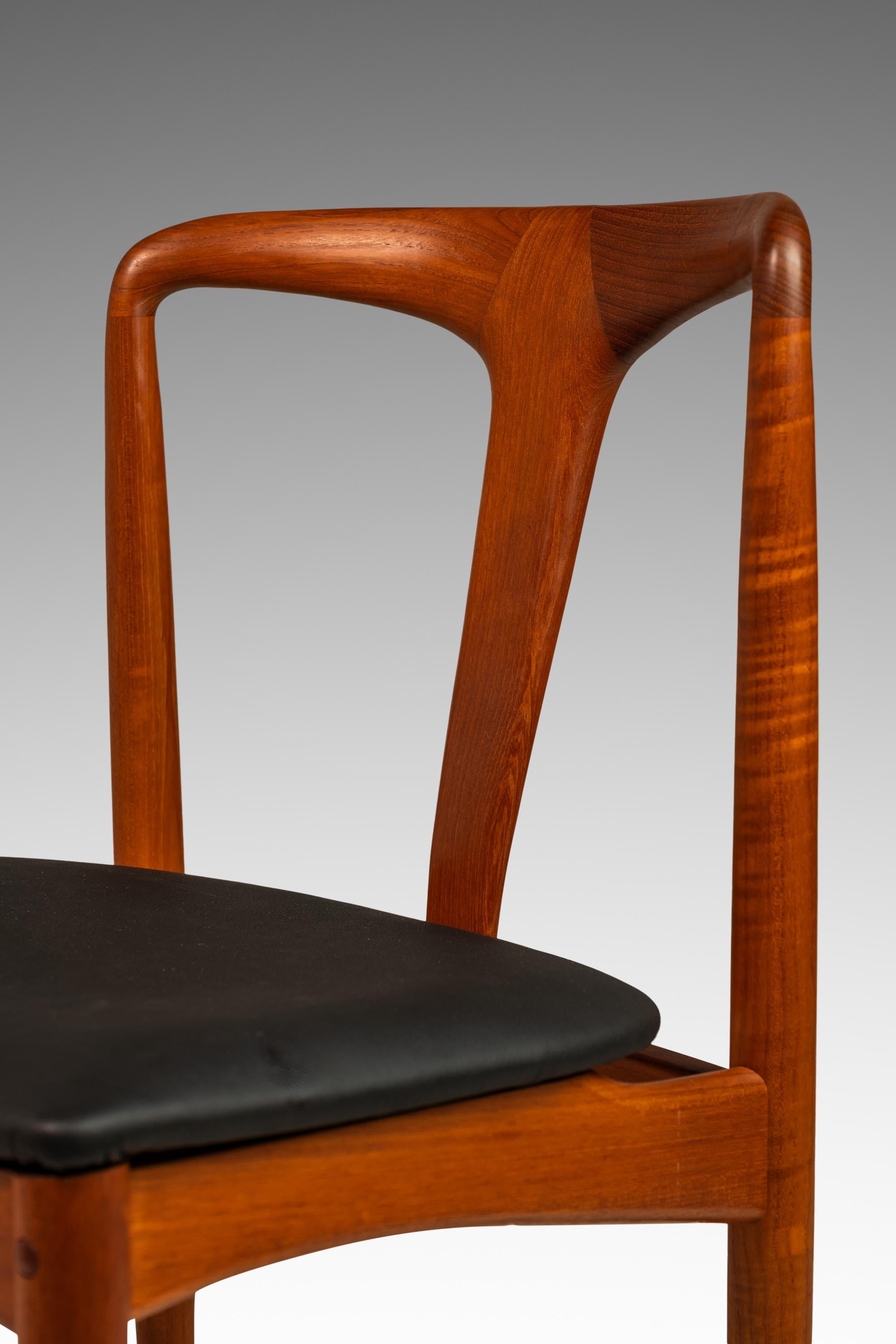 Ensemble de 6 pièces  Chaises 'Juliane', Johannes Andersen, Uldum Møbelfabrik, Danemark, années 1960 en vente 10